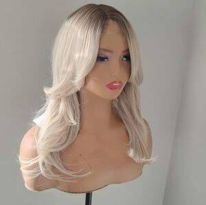 Blonde Wavy Hair Wig